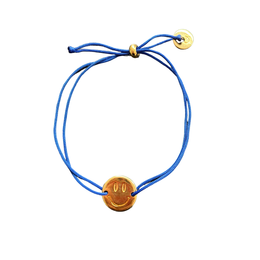 armband - happy face & koord