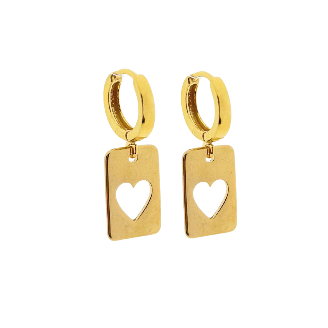 oorbel - hartje speciaal