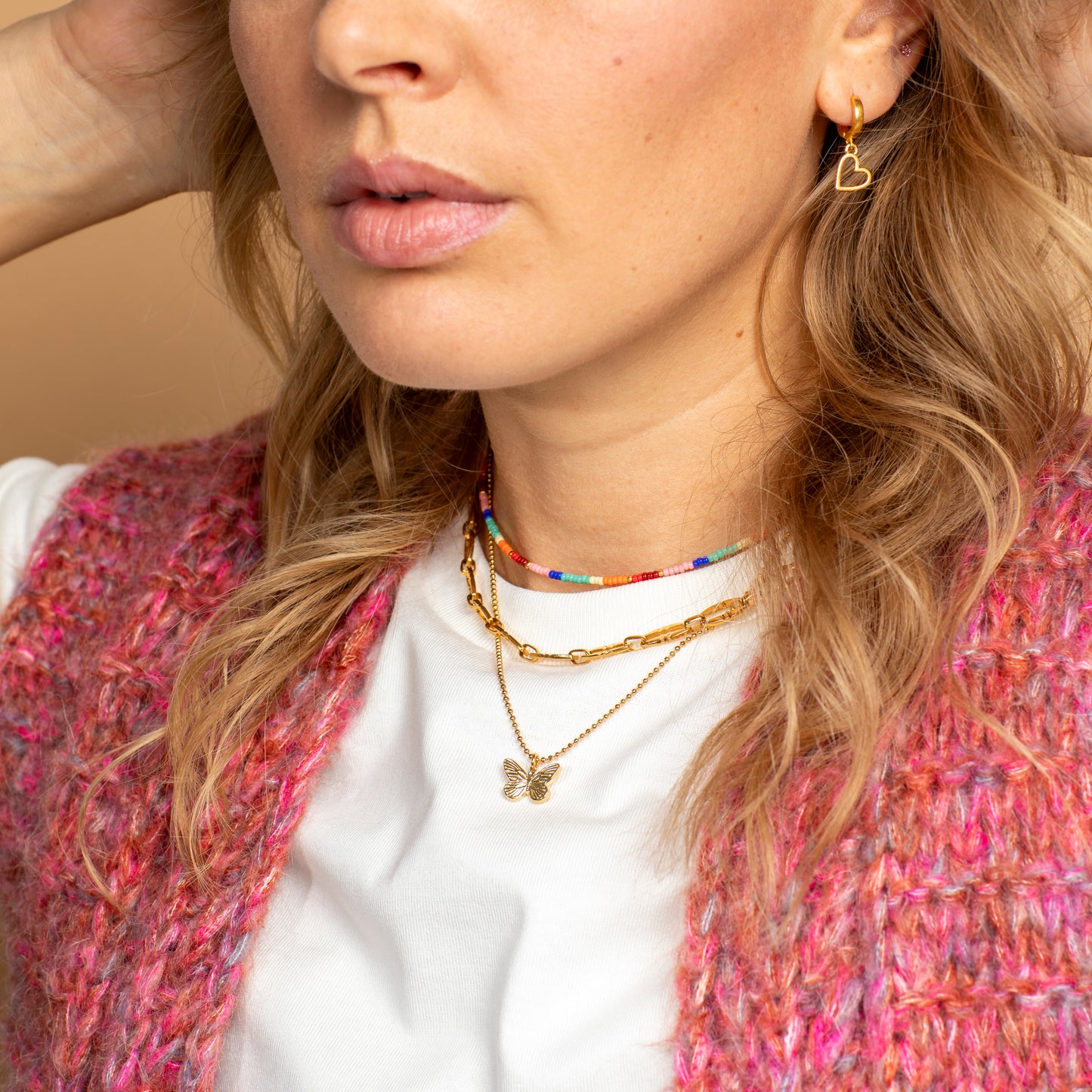 oorbel - open hartje